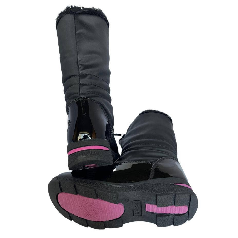 💎✨SALE✨💎 NEW IN BOX Totes Kids VANESSA Black Boots - Picture 6 of 7